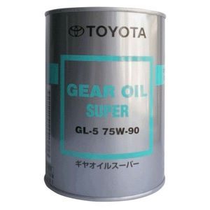 TOYOTA GEAR OIL SUPER 75W-90 08885-02106