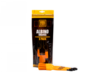 Work Stuff Detailing Brush Albino Orange 3 pack WS103