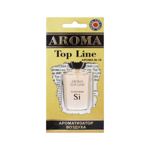 ᐉ Картонный ароматизатор Aroma Top Line Armani Si цена: 140 ₴ купить на  сайте ❱ CarDetailLab