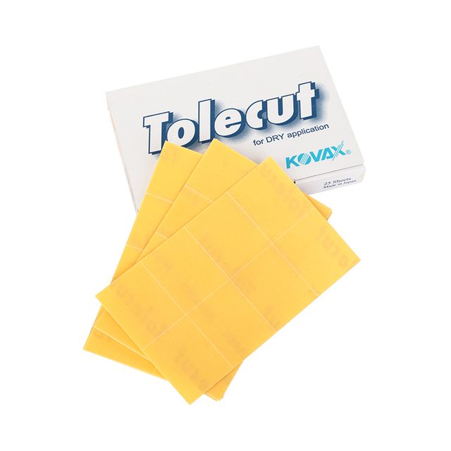 Шлифовальный лист KOVAX Tolecut Yellow Stick-on K800 35×29 mm 1911527