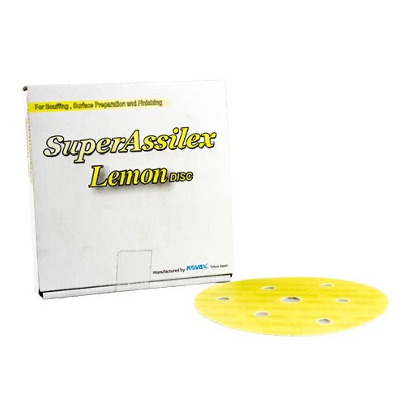 KOVAX Super Assilex Lemon Disc K800 Ø125 mm, 7 holes 1951539