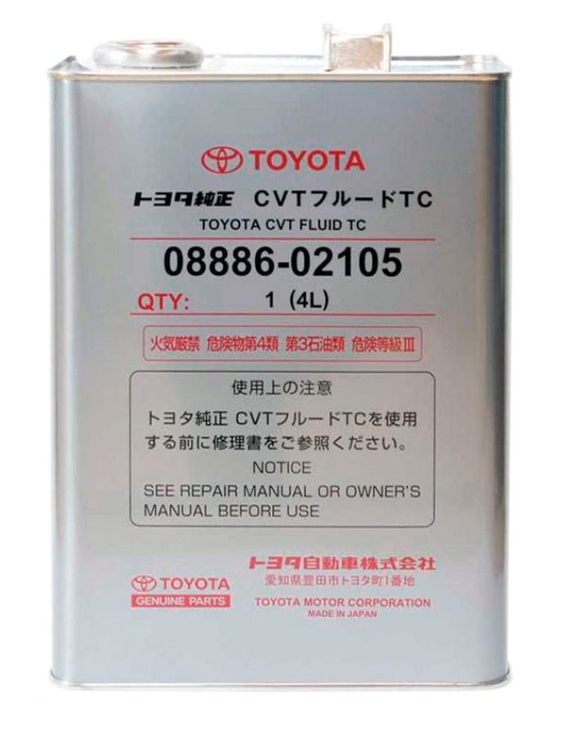 Toyota CVT Fluid TC 4 L 08886-02105