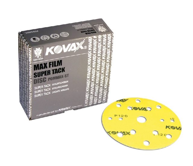 Шлифовальный круг KOVAX Maxfilm P180 Ø152 mm 15 holes 5230180