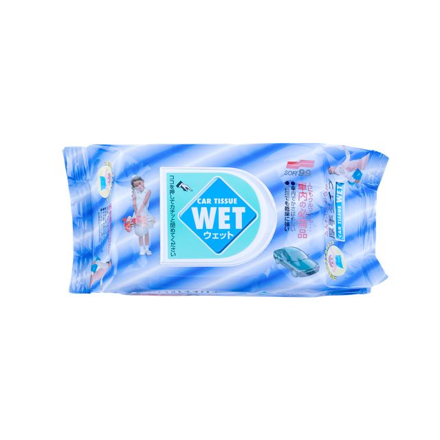 Вологі серветки SOFT99 Car Tissue Wet 04126