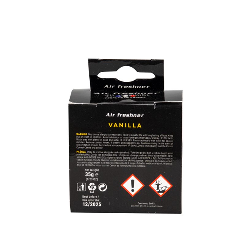 Органический ароматизатор Mariner Organic Vanilla 537016