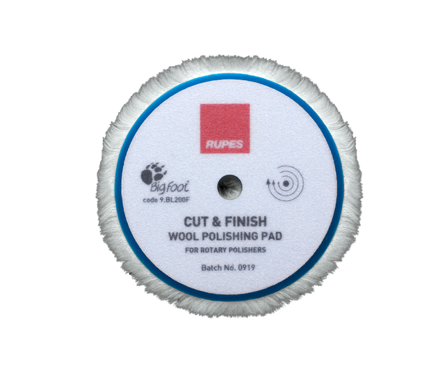 Полірувальний круг RUPES Cut & Finish Wool Polishing Pad Ø200 mm 9.BL200F Полірувальний круг RUPES Cut & Finish Wool Polishing Pad Ø200 mm 9.BL200F