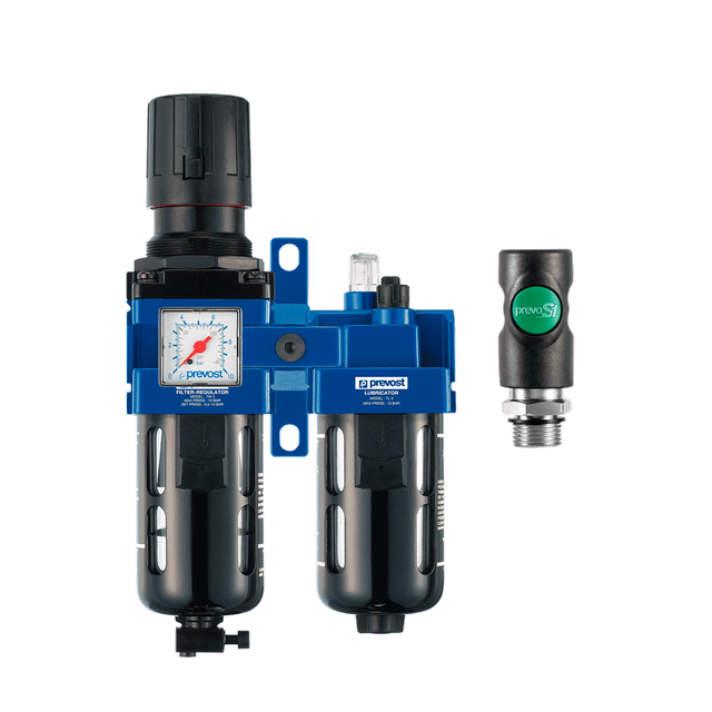 Блок очистки воздуха Prevost ALTO 3 Filter-Regulator-Lubricator with Wall Bracket KTBSM3ES