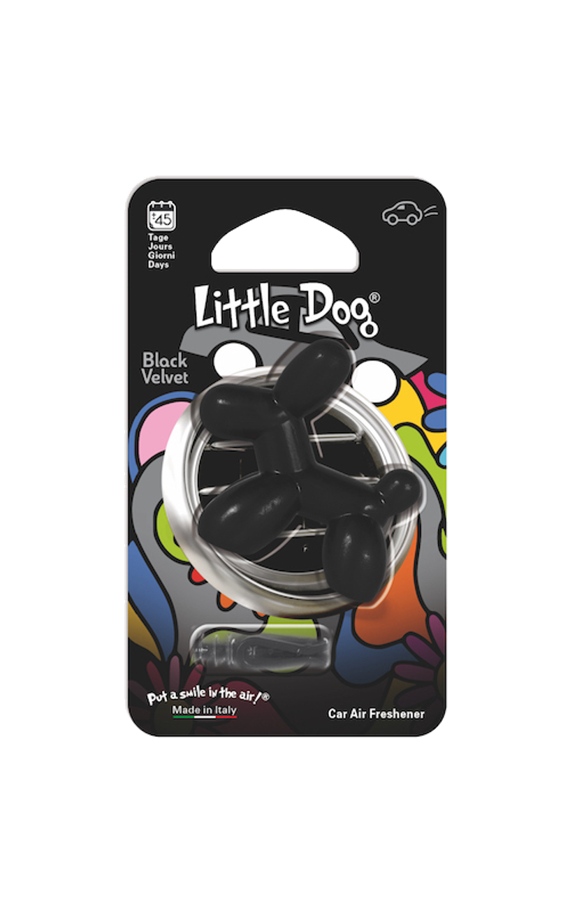 Силиконовый ароматизатор Little Joe's Dog Black Velvet LD006