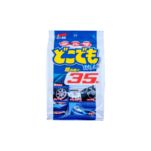 Очищающие салфетки SOFT99 Multi Cleaning Wipes 02048