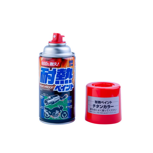 SOFT99 Heatproof Paint Titanium 08027