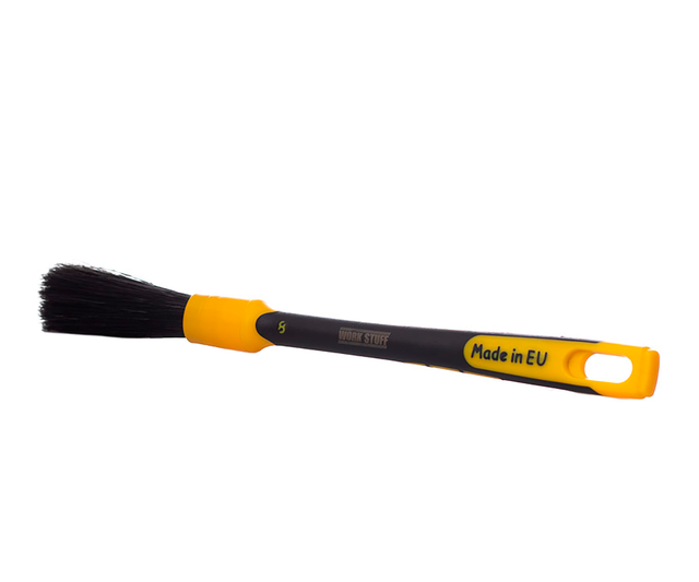 Кисть с прорезинен­ной ручкой Work Stuff Detailing Brush Rubber Black 16 mm WS020