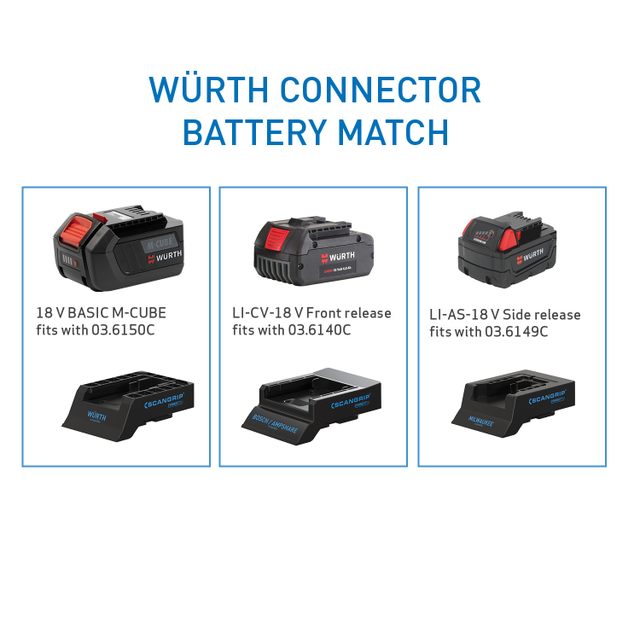 Переходник Scangrip Smart Connector for Wurth 03.6150C