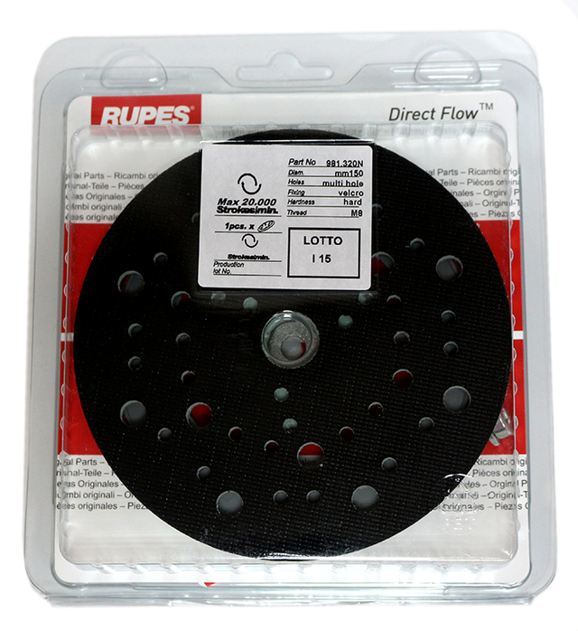 Подошва RUPES Hard Velcro Pad Ø150 mm 981.320N