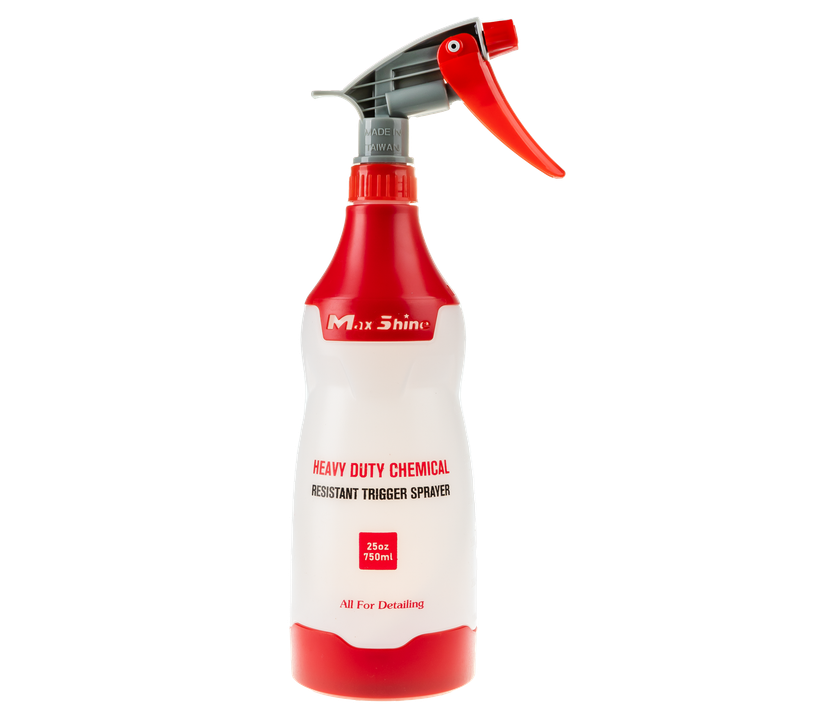 Обприскувач MaxShine Heavy Duty Chemical Resistant Trigger Sprayer Red RTS750-R