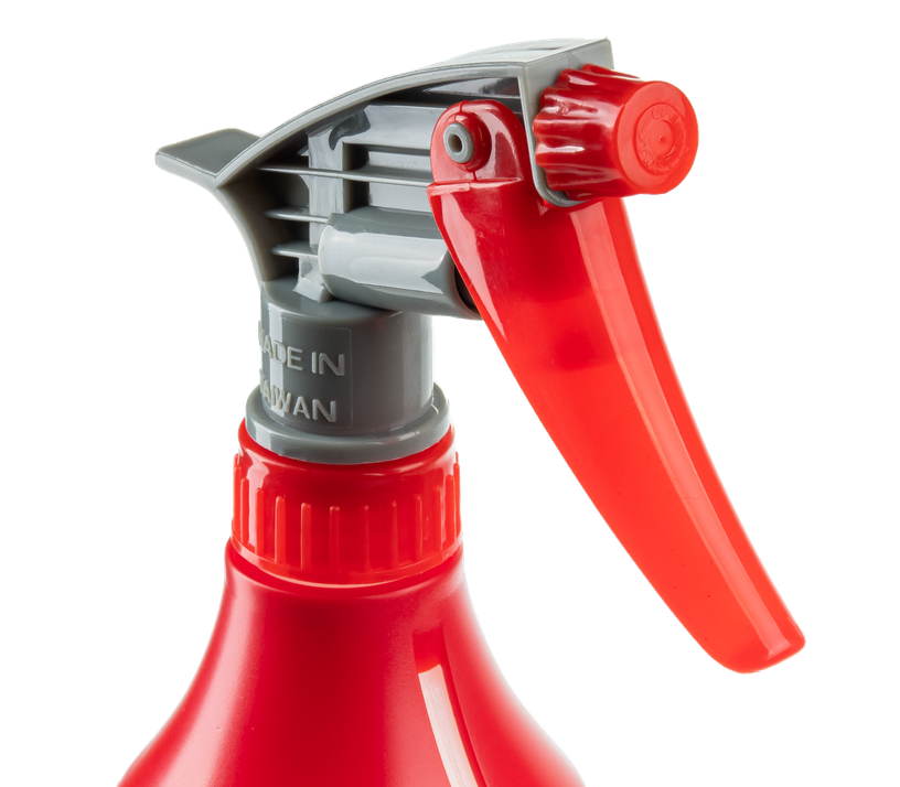 MaxShine Heavy Duty Chemical Resistant Trigger Sprayer Red RTS750-R