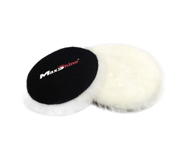 Полірувальний круг MaxShine Premium Wool Cutting Pad Ø80 mm 2063080