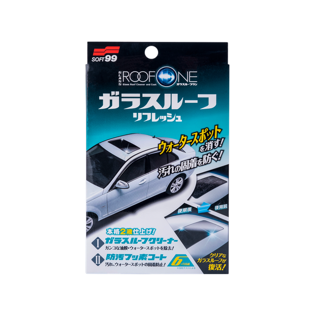 Очищувач SOFT99 Glass Roof Cleaner & Coat 05067