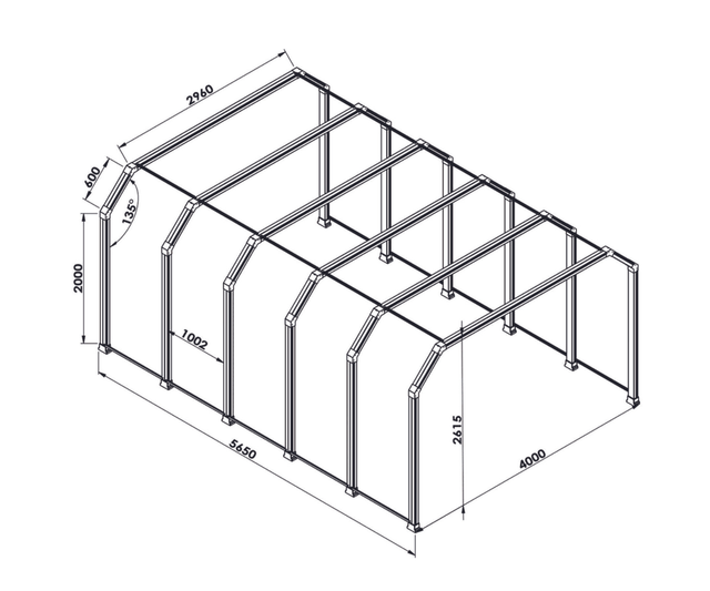 Световой туннель CDL LED Lighting Tunnel CDL-1009 CDL1009