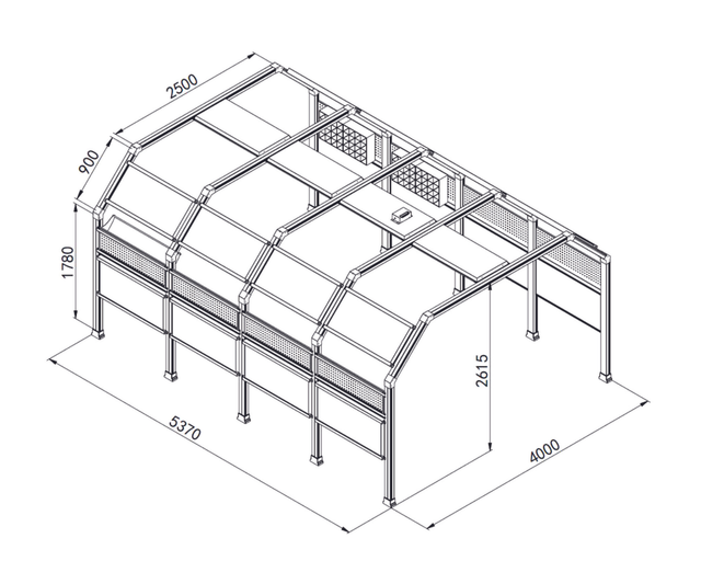 Световой туннель CDL LED Lighting Tunnel CDL-1015 CDL1015