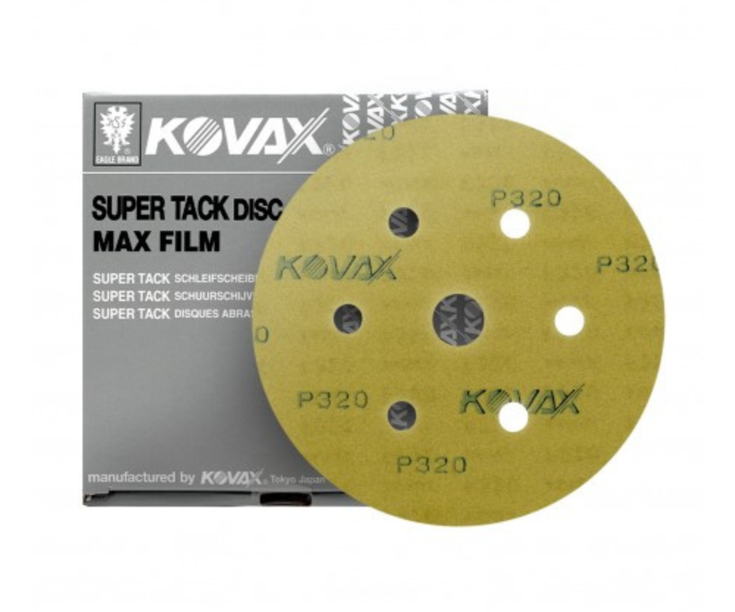 KOVAX Maxfilm P320 Ø125 mm, 7 holes 5130320