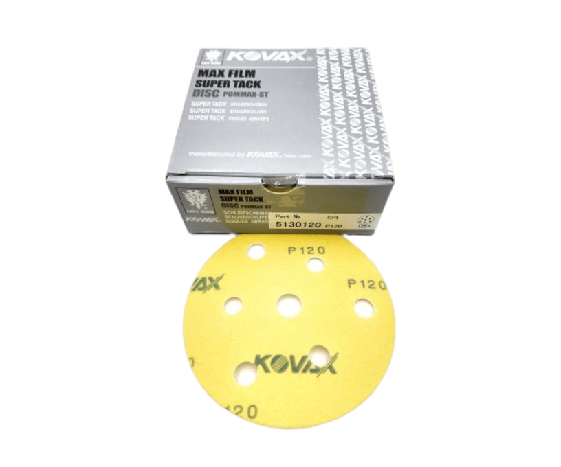 KOVAX Maxfilm P120 Ø125 mm, 7 holes 5130120