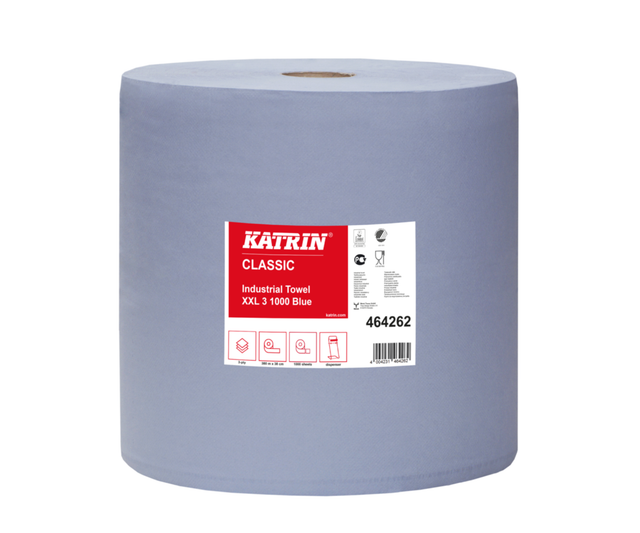 Протирочная бумага Katrin Classic XXL 3 Blue 464262