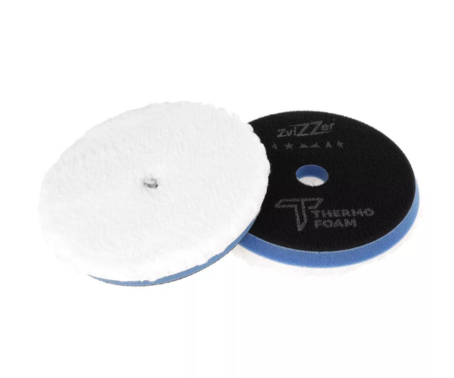 Полировальный круг ZviZZer Thermo Microfiber Pad Blue for Rotary Ø150 mm ZV-TM00016030MC