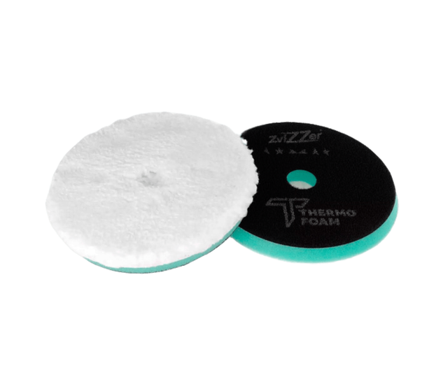 Полірувальний круг ZviZZer Thermo Microfiber Pad Green for Rotary Ø125 mm ZV-TM00014030НС