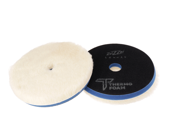 Полировальный круг ZviZZer Thermo Wool Pad Blue for Rotary Ø125 mm ZV-TW00014030MC