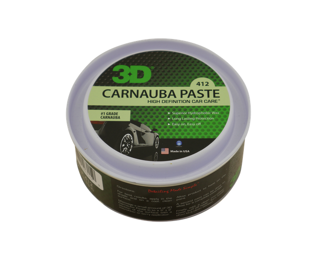 Твёрдый воск 3D Carnauba Paste Wax 412-3D