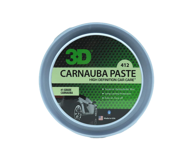 Твёрдый воск 3D Carnauba Paste Wax 412-3D