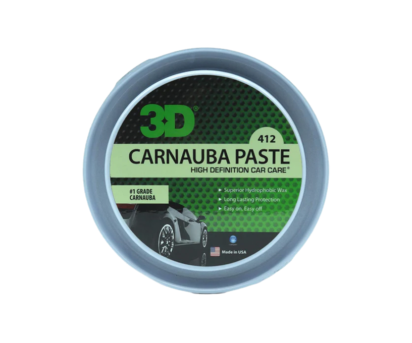 Твёрдый воск 3D Carnauba Paste Wax 412-3D