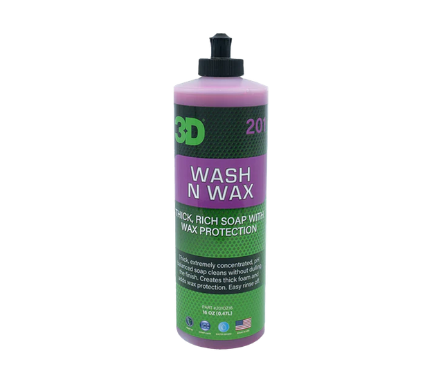 Шампунь 3D Wash N Wax Shampoo 201OZ16