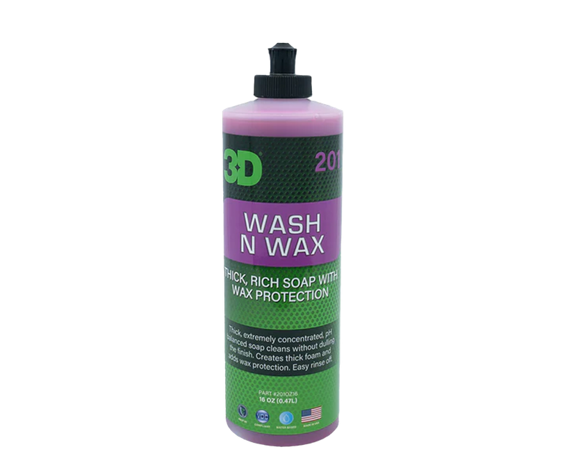 Шампунь 3D Wash N Wax Shampoo 201OZ16