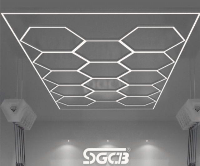 Стельовий світильник SGCB Hexagonal Grid Light SGGF112