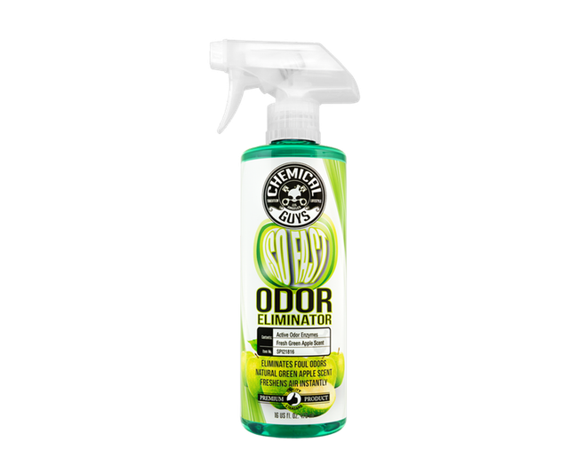 Нейтрализатор запа­хов Chemical Guys So Fast Odor Eliminator Green Apple Scent SPI218_16