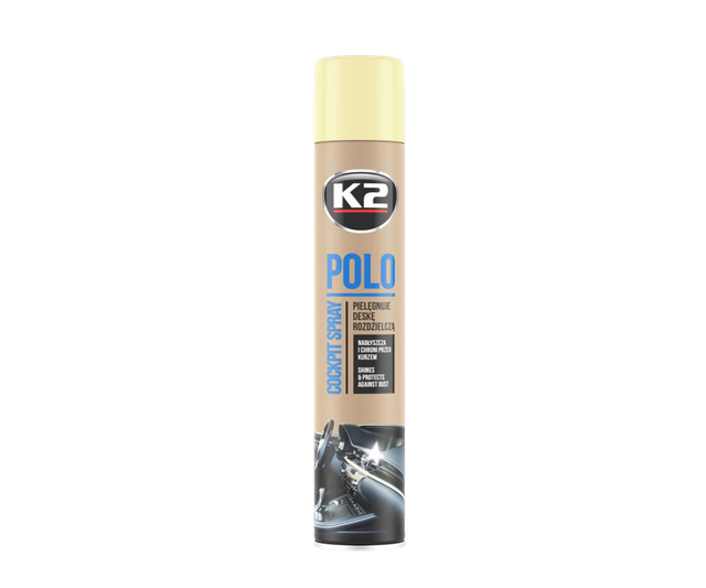 Полироль для торпедо K2 Perfect Polo Cockpit Spray Vanilla K407WA1