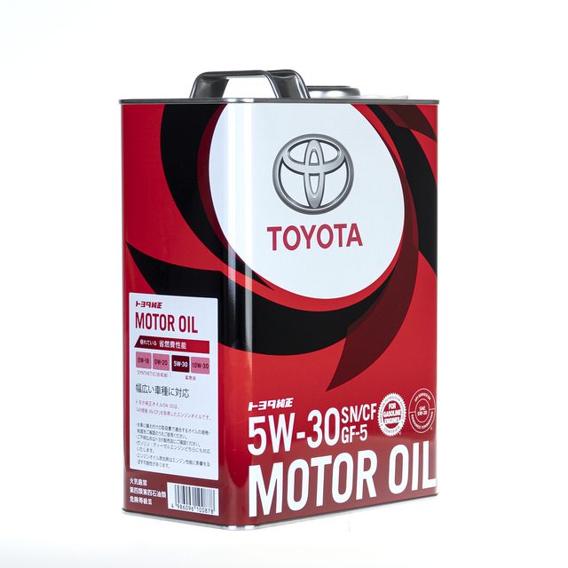 Моторное масло TOYOTA Motor Oil SN 5W-30 4L 08880-10705