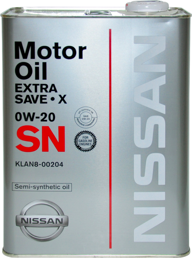 NISSAN Extra Save X 0W-20 4 L KLAN8-00204