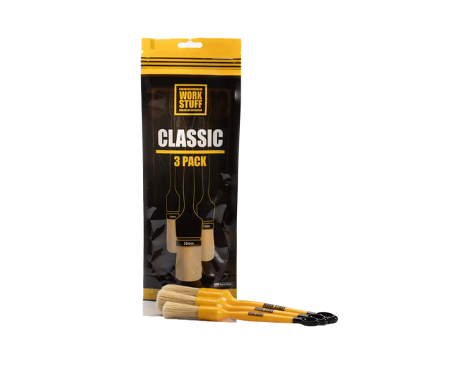 Набор кистей Work Stuff Detailing Brush CLASSIC 3-pack WS100