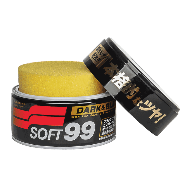 Твёрдый воск SOFT99 Dark & Black Wax 00010