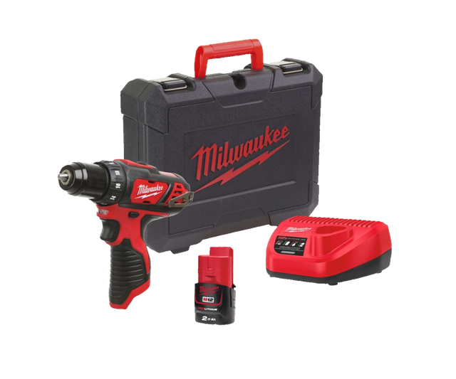 Акумуляторний шуруповерт Milwaukee M12 BDD-201C 4933479439​