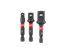 Набор переходников Milwaukee  ¼″ HEX SHOCKWAVE™ Impact Duty Socket Adaptors 4932479228