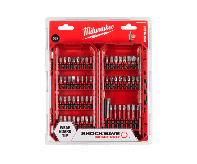 Набір біт Milwaukee Shockwave Impact Duty Set 56 Pcs 4932492006