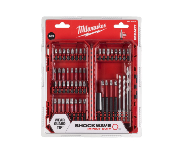 Набір біт Milwaukee Shockwave Impact Duty Set 48 Pcs 4932492005​