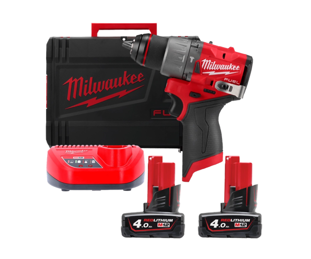 Аккумуляторная дрель-шуруповёрт Milwaukee M12 FPD2-402X 4933479869