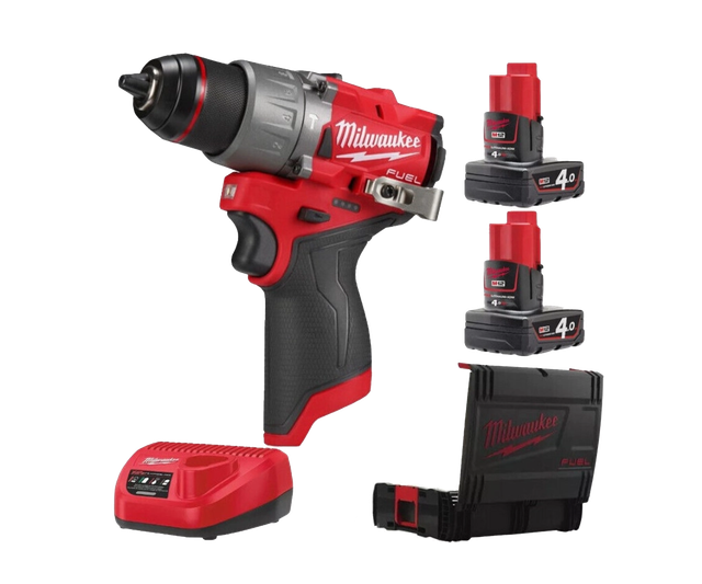 Аккумуляторная дрель-шуруповёрт Milwaukee M12 FPD2-402X 4933479869