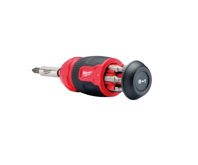 Універсальна викрутка Milwaukee 8 in 1 Multi-bit Screwdriver 4932492807