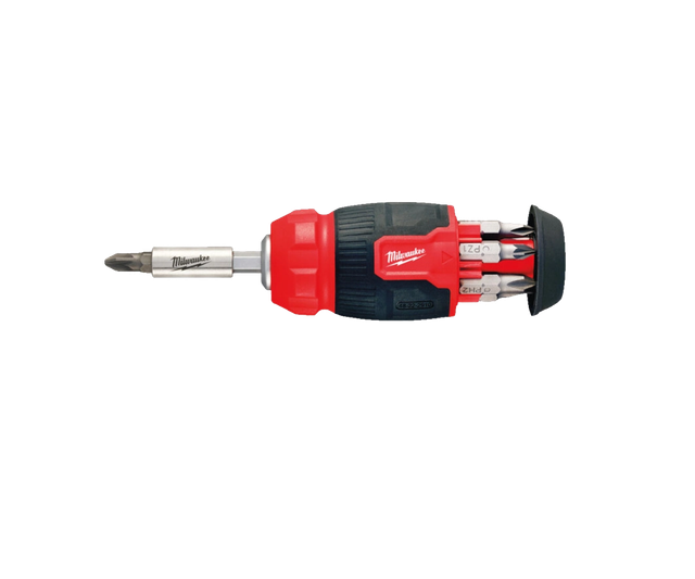 Універсальна викрутка Milwaukee 8 in 1 Multi-bit Screwdriver 4932492807