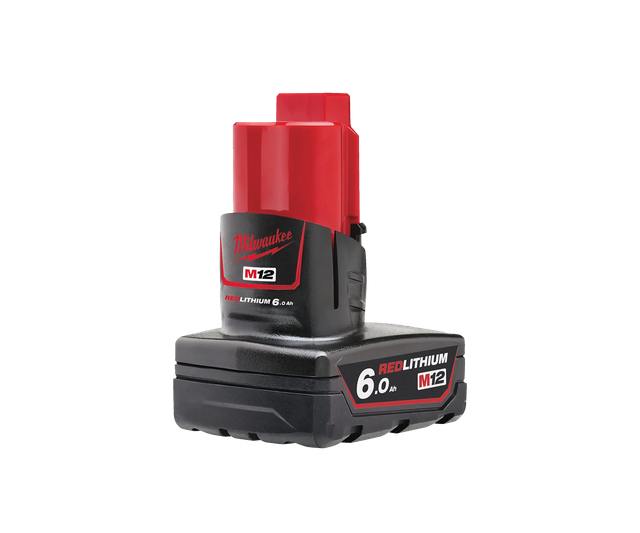 Акумуляторна батарея Milwaukee M12 B6 6.0 AH Battery 4932451395